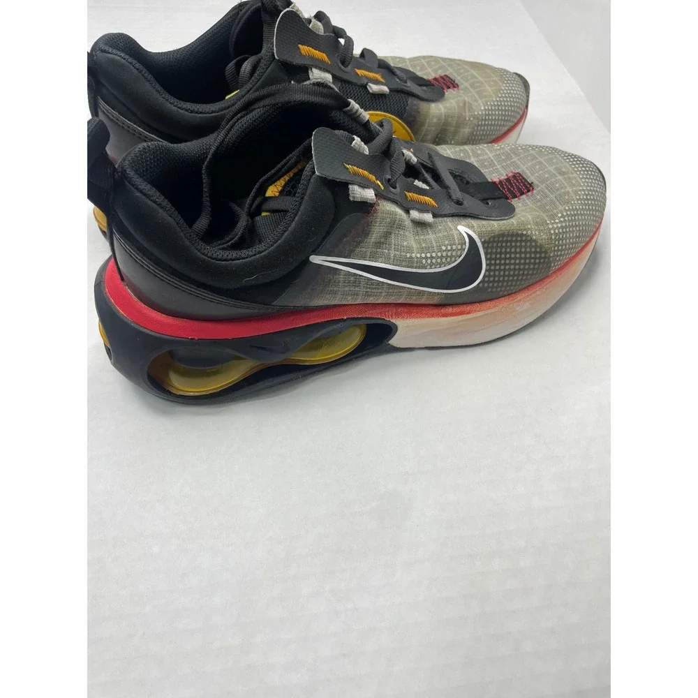 Nike Air Max2021 Running Shoes Black Grey Solar Flare‎ DA1925-002 Men 7 women 9